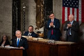 Netanyahu addresses joint session of Congress