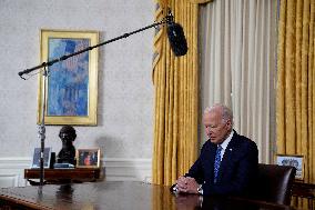 Biden Gives First Speech Since Dropping Out - Washington