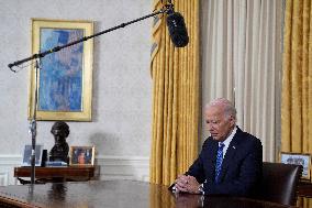 Biden Gives First Speech Since Dropping Out - Washington