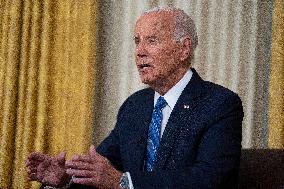 Biden Gives First Speech Since Dropping Out - Washington