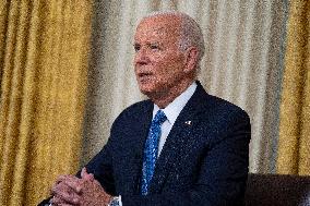 Biden Gives First Speech Since Dropping Out - Washington