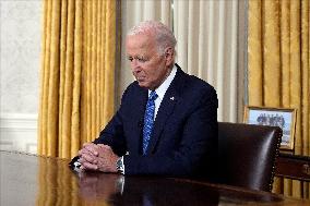 Biden Gives First Speech Since Dropping Out - Washington