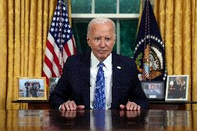 Biden Gives First Speech Since Dropping Out - Washington