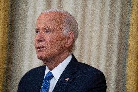 Biden Gives First Speech Since Dropping Out - Washington