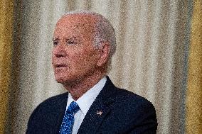 Biden Gives First Speech Since Dropping Out - Washington