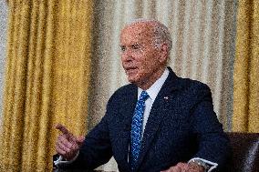 Biden Gives First Speech Since Dropping Out - Washington