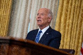 Biden Gives First Speech Since Dropping Out - Washington