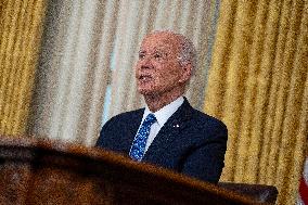 Biden Gives First Speech Since Dropping Out - Washington