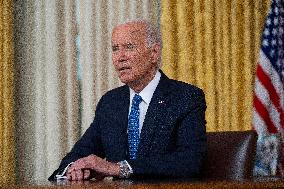 Biden Gives First Speech Since Dropping Out - Washington