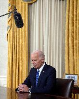 Biden Gives First Speech Since Dropping Out - Washington