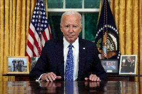 Biden Gives First Speech Since Dropping Out - Washington