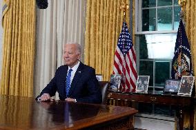 Biden Gives First Speech Since Dropping Out - Washington