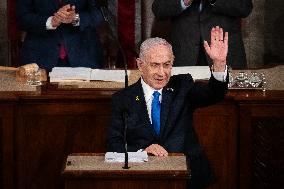 Netanyahu Defends Gaza War Before Congress - Washington