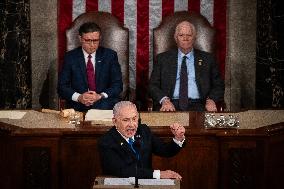 Netanyahu Defends Gaza War Before Congress - Washington