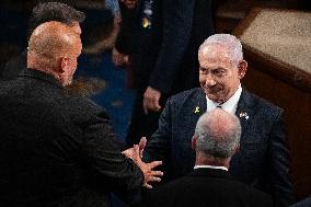 Netanyahu Defends Gaza War Before Congress - Washington