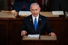 Netanyahu Defends Gaza War Before Congress - Washington