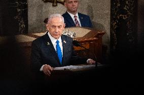 Netanyahu Defends Gaza War Before Congress - Washington