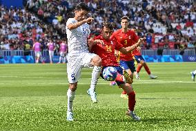 Paris 2024 - Uzbekistan v Spain