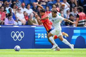 Paris 2024 - Uzbekistan v Spain