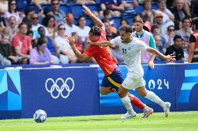 Paris 2024 - Uzbekistan v Spain