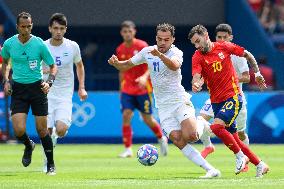 Paris 2024 - Uzbekistan v Spain