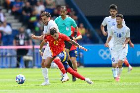 Paris 2024 - Uzbekistan v Spain