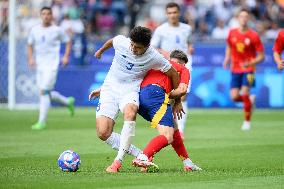 Paris 2024 - Uzbekistan v Spain