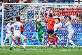 Paris 2024 - Uzbekistan v Spain