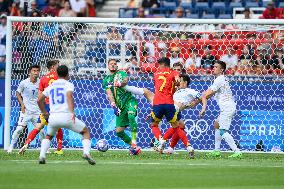 Paris 2024 - Uzbekistan v Spain