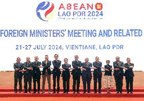 ASEAN foreign ministerial meeting in Laos