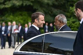 Macron Meets Djibouti’s President - Paris