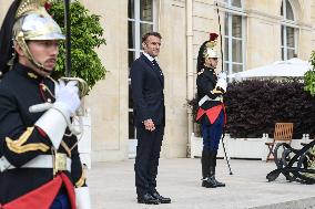 Macron Meets Djibouti’s President - Paris