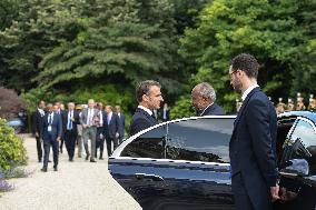 Macron Meets Djibouti’s President - Paris