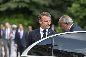 Macron Meets Djibouti’s President - Paris