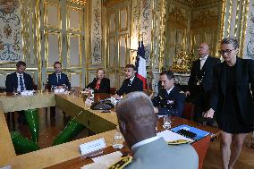 Macron Meets Djibouti’s President - Paris