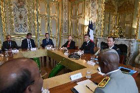 Macron Meets Djibouti’s President - Paris