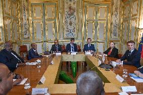 Macron Meets Djibouti’s President - Paris