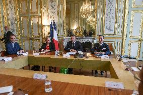 Macron Meets Djibouti’s President - Paris