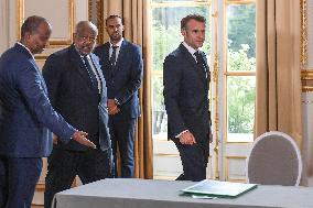 Macron Meets Djibouti’s President - Paris