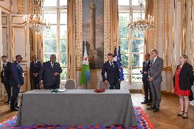 Macron Meets Djibouti’s President - Paris