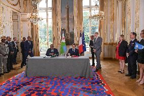 Macron Meets Djibouti’s President - Paris