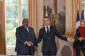 Macron Meets Djibouti’s President - Paris