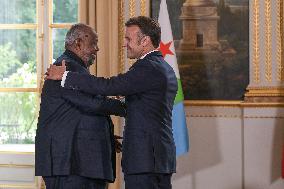 Macron Meets Djibouti’s President - Paris