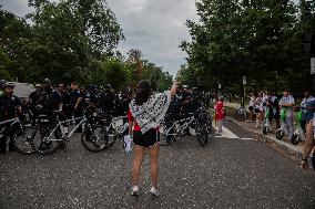 Pro-Palestinian Protest Over Netanyahu's Visit In USA