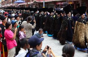 Torch Festival Of Yi Ethnic Group - China