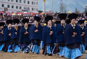 Torch Festival Of Yi Ethnic Group - China