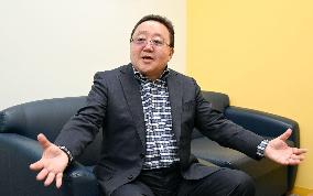 Ex-Mongolian President Elbegdorj in Washington