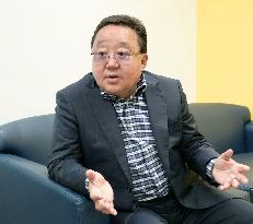 Ex-Mongolian President Elbegdorj in Washington