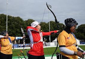 (PARIS2024)FRANCE-PARIS-ARCHERY-WOMEN'S INDIVIDUAL RANKING ROUND