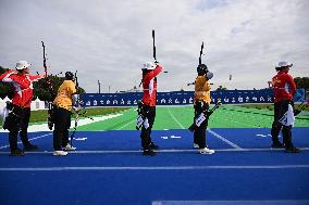 (PARIS2024)FRANCE-PARIS-ARCHERY-WOMEN'S INDIVIDUAL RANKING ROUND